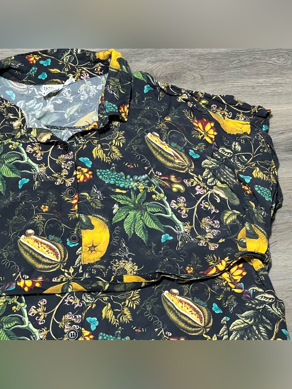 Natural History Museum x Joanie 18 Shirt Dress Meronti Flora & Fauna Print Belt - Picture 2 of 9